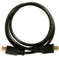 ONQ AC2M03-BK HIGH SPEED HDMI CABLE W/ ETHERNET CL3 3M BK