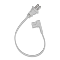 SHORT POWER CORD FOR SONOS PLAY:1 13.7 INCH WHITE