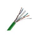 Wirepath Cat6 550MHz UnshRiser Wire 1000ft NestinBox (Grn)