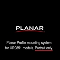 Planar Profile Mounting System UR9851 Models (Portrait Only)