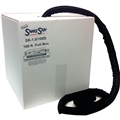 SNAKE SKIN 1.5" BLACK 50FT BULK BOX