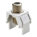 ONQ WP3479WH50 NON RECESSED NICKEL F CONNECTOR WHITE 50 PK