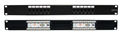 VERTICAL CABLE 041-371-12 1U CAT5E 12 PORT 110 PATCH PANEL