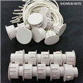 GRI 180RS-12-G 3/4" STEEL DOOR RECESSED STUB SWITCH 10PK GR