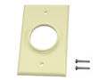 MIDLITE 1GAL 1 GANG WIREPORT WALL PLATE ALMOND