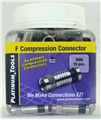 PLATINUM 28006J SEAL SMART F RG6 COMPRESS CONNECTOR 75PK