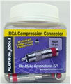PLATINUM 28060J SEALSMART RCA RG59 COMPRESS CONNECTOR 50PK