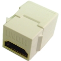 CALRAD 28166K HDMI KEYSTONE CONNECTOR JACK IN WHITE 1PK