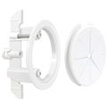 MIDLITE 2SPW SPEED PORT HOLE 2 3/8' THRU WHITE MASTR 5PK
