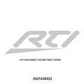 RTI 3021038522 T2X Compartment BATTERY COMPARTMENT COVER