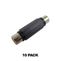 CALRAD 35545-10 RCA FEMALE TO FEMALE COUPLER 10PK