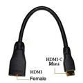 CALRAD 35728 FEMALE HDMI TO MALE MINI HDMI ADAPTOR