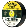 DOTTIE 360WHT PREMIUM PVC TAPE 3/4" X 60' WHITE