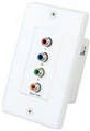CALRAD 40-YW01D COMPONENT VID DIGITAL AUDIO CAT5 WALL PLATE
