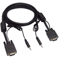 CALAD 55613M50 VGA VIDEO & STEREO MOLDED CABLE 50 FT.