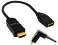 CALRAD 55644AHS6INCH HDMI M TO F SWIVEL HEAD EXTENDERS