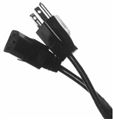 CALRAD 5578212 AC TO IEC POWER CABLE 12'