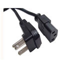 CALRAD 55-782RT RIGHT ANGLE AC TO IEC POWER CABLE 12'