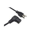 CALRAD 55-782RT-6 RIGHT ANGLE AC TO IEC POWER CABLE 6'