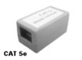 CALRAD 72-109 CAT5E COUPLER RJ45 FEMALE TO FEMALE