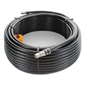 WILSON 951100 RG11 COAX CABLE 100' BLACK W/ F-MALE CONNECTRS