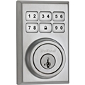 KWIKSET 99100-012 CONTEMPORARY SMARTCODE DB SATIN CHROME
