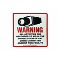 VERSITON ACC-STV-204 10.5X10.5" CCTV WARNING SIGN