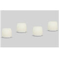 SHURE ACVO4WSW FOAM WINDSCREEN CENTRAVERSE OVER MICS 4PK WH