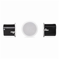 QSC AD-C6T-WH 6.5" TWO WAY SURFACE SPKR 70/100V PAIR WHTE
