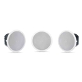 6.5" DUAL VOICE COIL CEILING SUBWOOFER WHITE