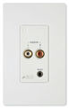 RUSSOUND ALC3WHT-ALM A-BUS LOCAL SOURCE INPUT WHT-ALM