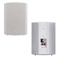 70V SURFACE MOUNT 6.5" INDOOR/ OUTDOOR SPEAKERS WHITE