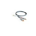 Binary Cables B3 3.5mmMini StereotoDualRCAMale 1.6ft(.5M)