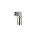 BinaryF-RightAngle Compression Connector for RG6 Bag of 20
