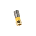 Binary FMale Compr Connector For RG6/U (Gold Bag of 20)