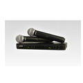 SHURE BLX288/PG58 2CH DT REC W/ (2) PG58 HANDHELD MICS (H9)