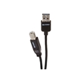 Binary USB2.0 Reversible AMale to BMale Cable 3.28ft (1M)