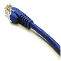 VANCO CAT5E3BU CAT5E BOOTED NETWORKING CABLE 3' BLUE