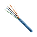 VERTICAL CABLE CAT5EBL BLUE CAT5E 350MHZ 24AWG SOLID 1000'