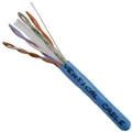 VERTICAL CABLE CAT6BL BLUE CAT6 550MHZ 23AWG SOLID 1000'