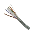 VERTICAL CABLE CAT6GY GREY CAT6 550MHZ 23AWG SOLID 1000'