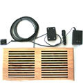 ATM COOL-VENT III 00-503 VENT 7.12"X15.5" 2 FANS-WHT BIRCH