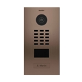 Flush Mount Bronze IP Video Door Station 1 Call Button V4A