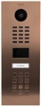 Flush Mount Bronze IP Video Door Station call & keypad bnz