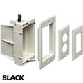 ARLINGTON DVFR1BL 1G RECESSED INBOX FOR NEW AND RETRO BLACK