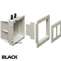 ARLINGTON DVFR2BL 2G RECESSED INBOX FOR NEW AND RETRO BLACK