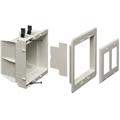 ARLINGTON DVFR2W 2G RECESSED INBOX FOR NEW AND RETRO WHITE