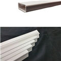 GRI E-Z756-W 5/8" X 1 1/4" 6' RACEWAY 6PK WHITE