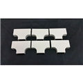 GRI E-Z75TEE-W TEE CONNECTOR 6PK WHITE