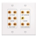 ONQ F9004-WH 5.1 HOME THEATER OUTLET STAPS WHITE
